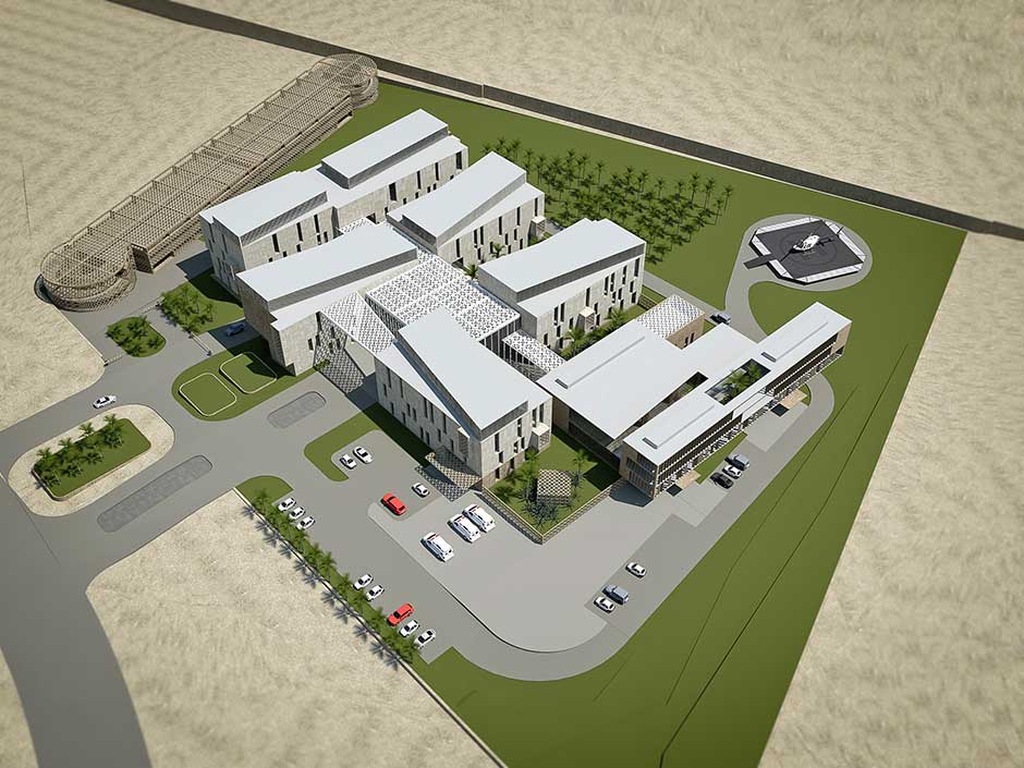 Mosul University Hospital Iraq | Aceso Concept